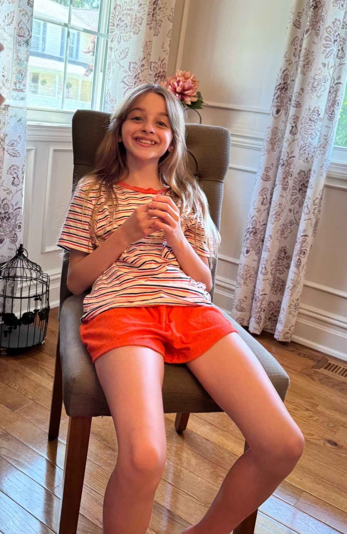 Sale alert! Emma wearing XXS in top and bottom. She has the blue top and shorts too. 


Aerie. Tween teen girls fashion

#LTKKids #LTKPetite #LTKSaleAlert