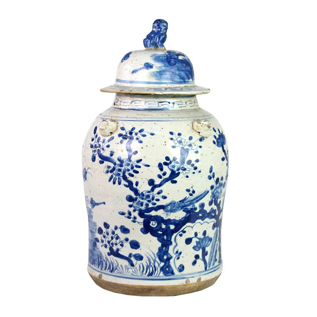 Vintage Plum Temple Jar | Cailini Coastal