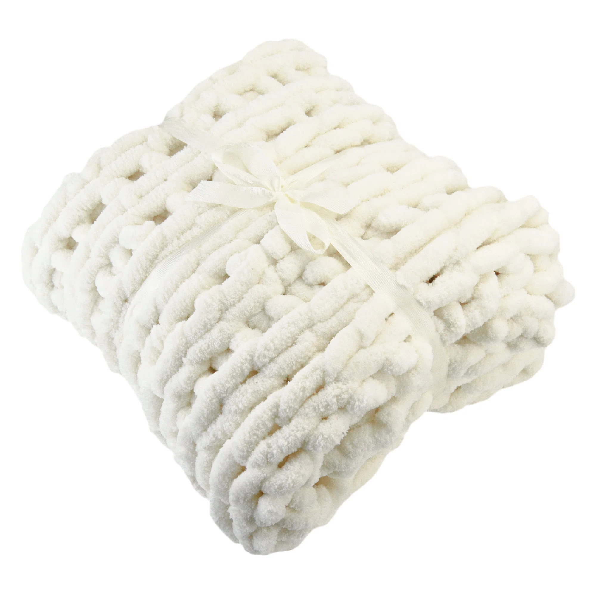 Donna Sharp Chenille Knitted Chenille Throw & Reviews | Wayfair | Wayfair North America