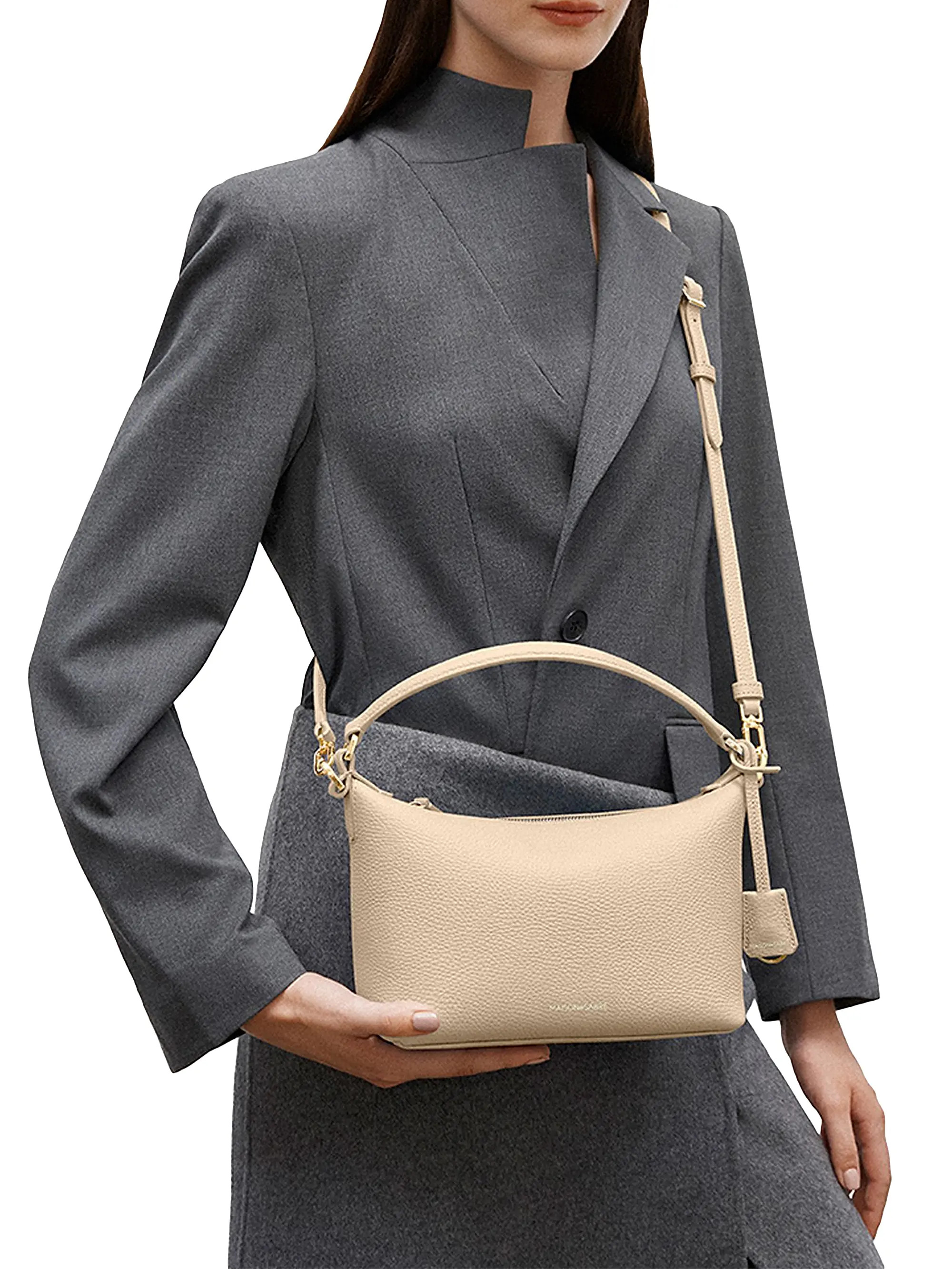 Small Leather Soft Hobo Bag | Saks Fifth Avenue