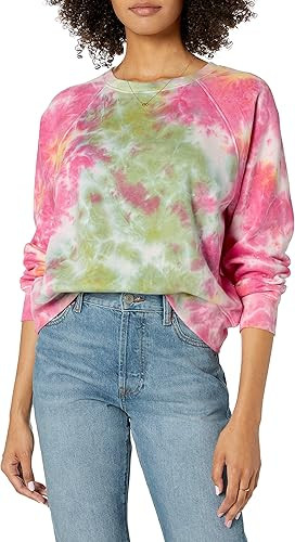 The Drop Women's Caroline Raglan Long-Sleeve Fleece Sweatshirt | Amazon (US)