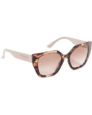 Prada Women's Oversized Angled Cat Eye Sunglasses | Amazon (US)