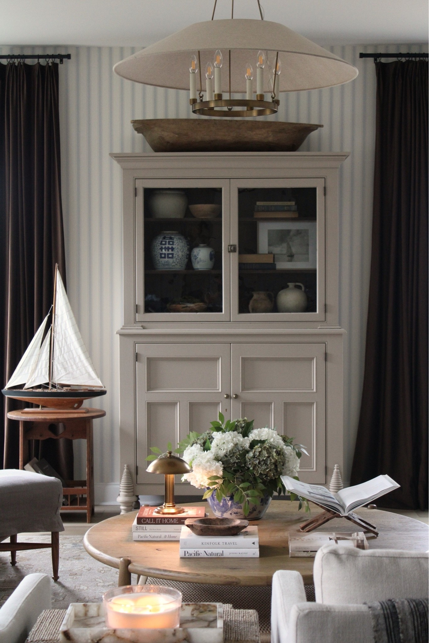Living room
Color on hutch is Sherwin Williams Balanced Beige

#LTKHome