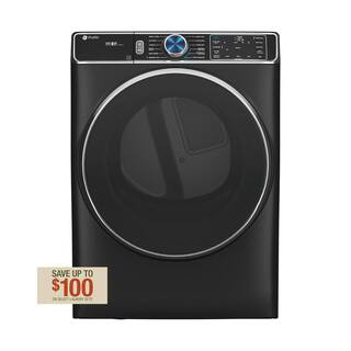 GE Profile Profile 7.8 cu. ft. Smart Electric Dryer with Steam and Sanitize Cycle in Carbon Graph... | The Home Depot