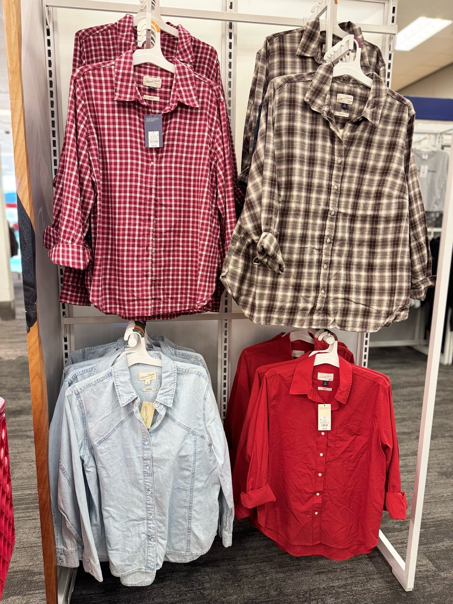 40% off button down shirts! 

target finds, target deals, fall sale