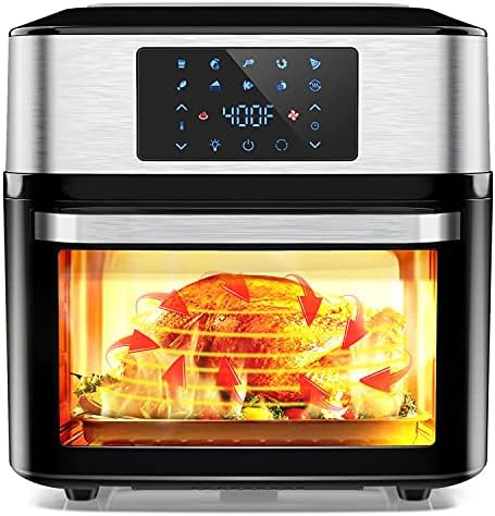 10-in-1 Air Fryer Oven, 20 Quart Airfryer Toaster Oven , 1800W Toaster Oven Air Fryer Combo, Large A | Amazon (US)
