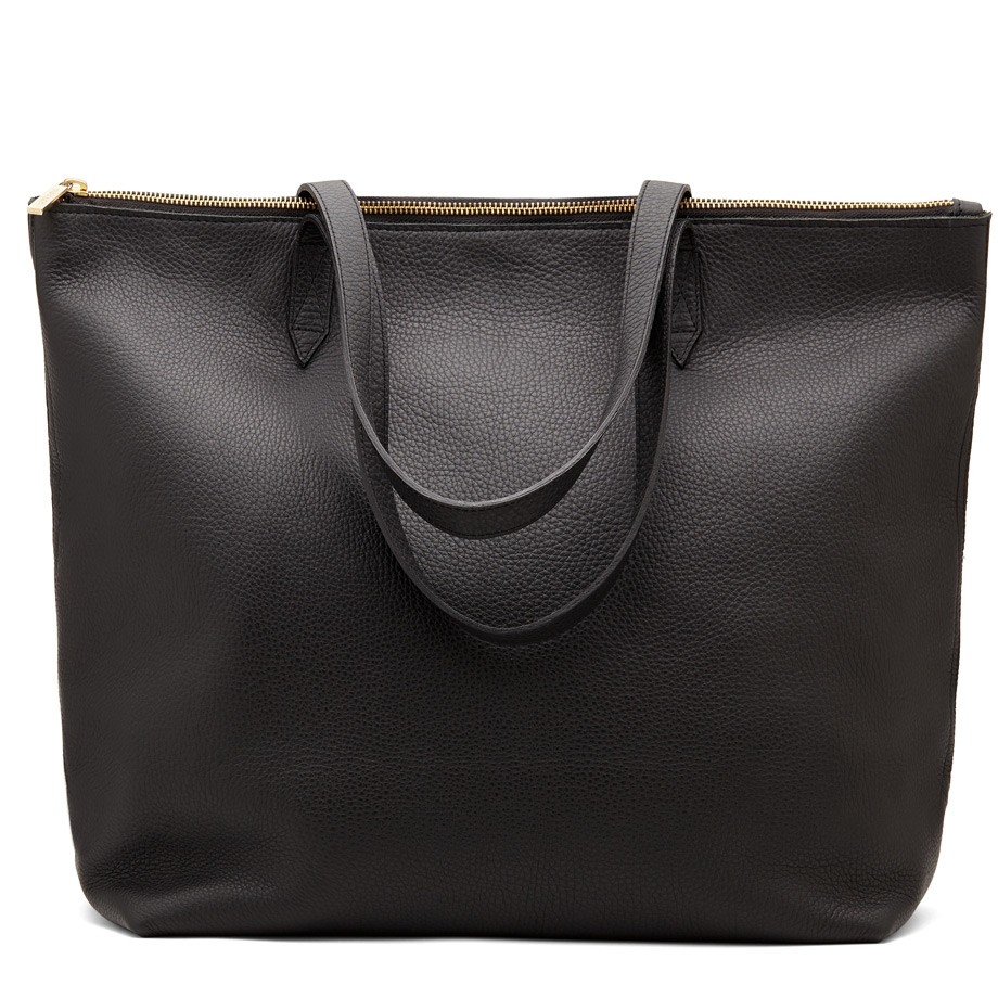 Classic Leather Zipper Tote | Cuyana