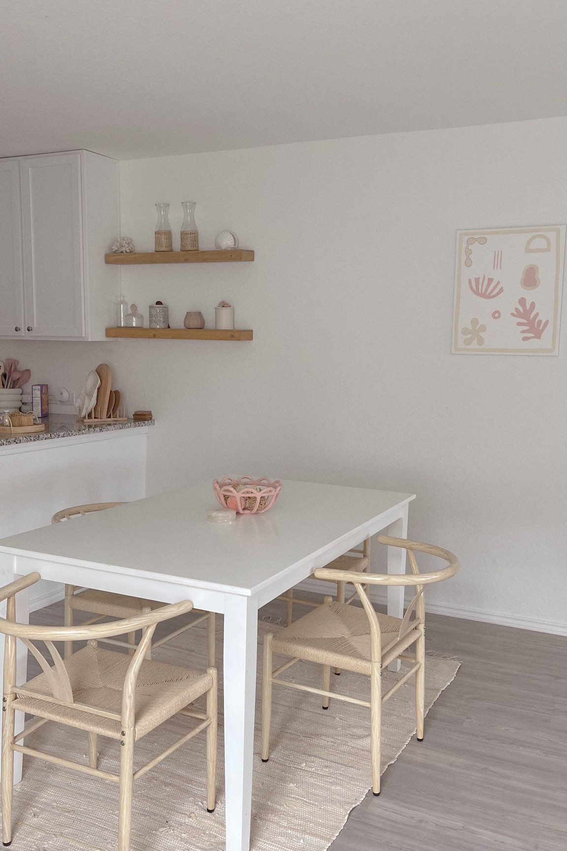 Wishbone light wood dining chairs 

#LTKU #LTKunder100 #LTKhome