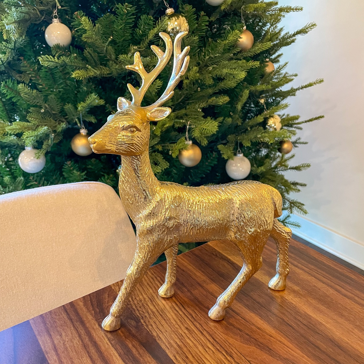 Gold reindeer Christmas decor ✨


#target 

#LTKstyletip #LTKSeasonal #LTKhome