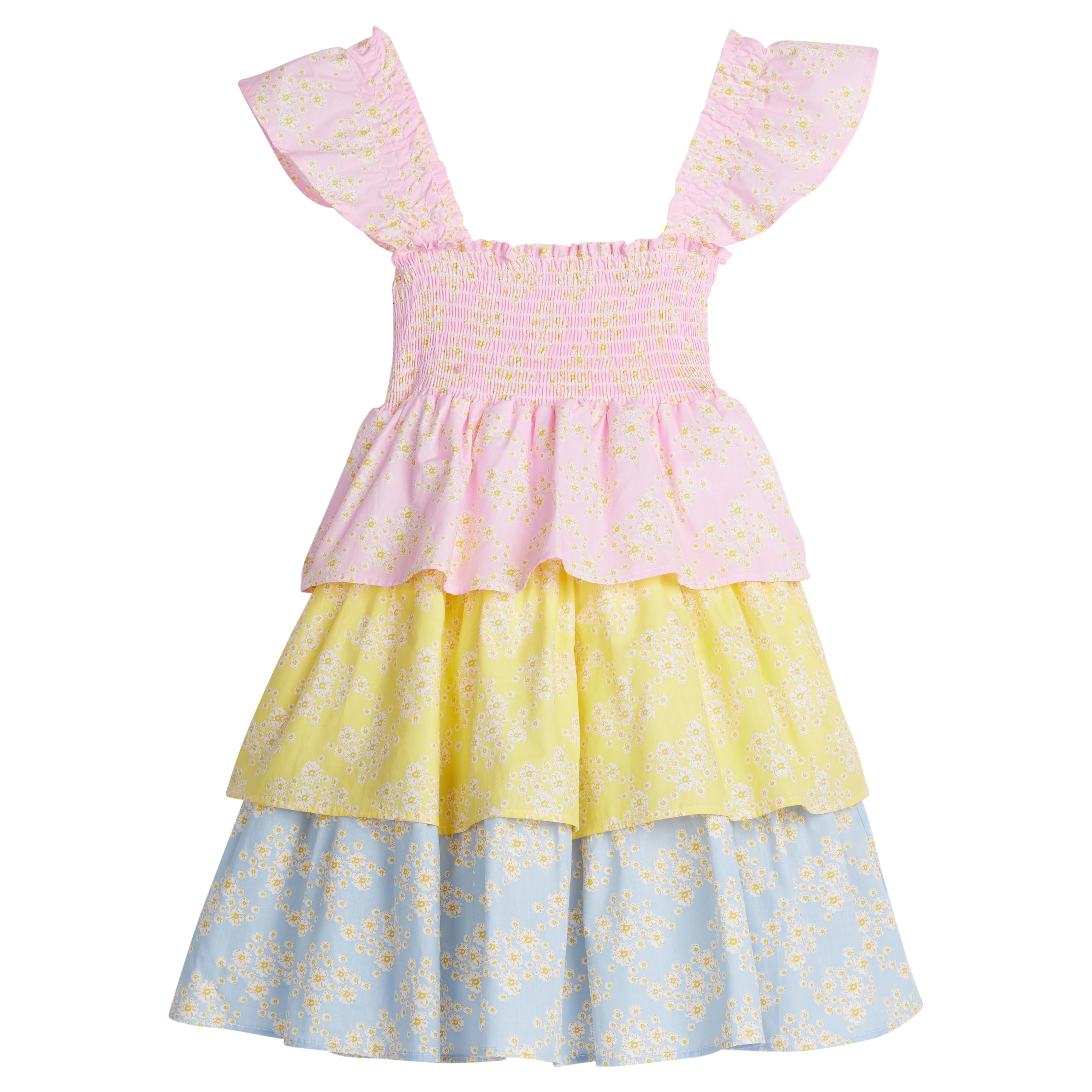 LeeLee Dress - Mixed Ditsy Floral | BISBY Kids