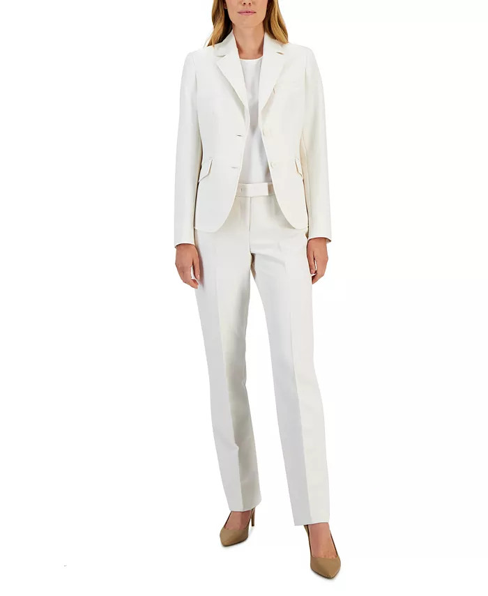 Women's Two-Button Jacket & Flare-Leg Pants & Pencil Skirt | Macy's
