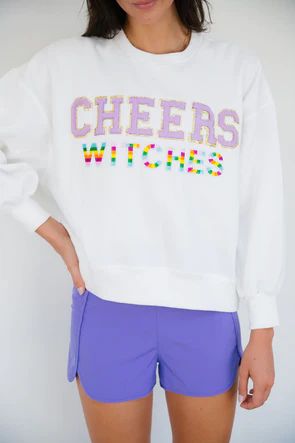 COLORFUL CHEERS WITCHES PULLOVER | Judith March