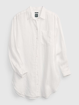 Linen Weekend Tunic Shirt | Gap (US)