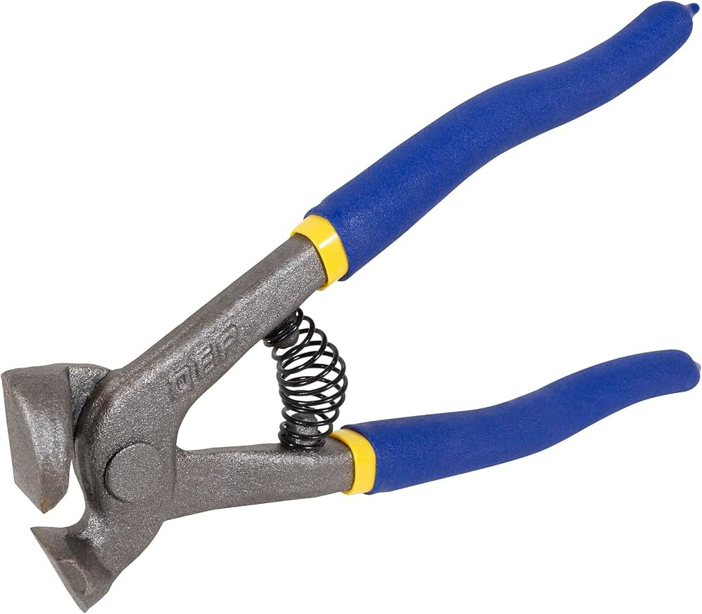 QEP 8" Rust-resistant Steel Tile Nipper for Tile up to 1/4" Thick | Amazon (US)
