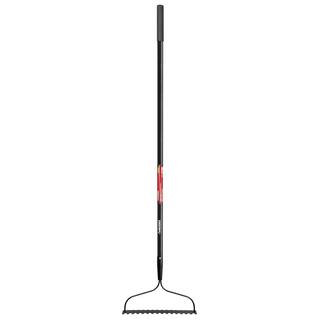 Husky 57 in. Fiberglass Handle 16-Tines Bow Rake 77105-941 - The Home Depot | The Home Depot