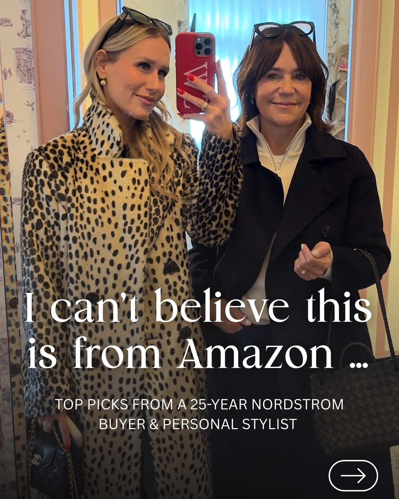 After 25 years working as a Nordstrom buyer and personal stylist, I pride myself on high standards. And I’m genuinely obsessed with these!! 🌟💞  

I’d be the first to say that not everything from Amazon is worth it… but trust me - I’d rebuy all of these (and will) without hesitation! 💛

These are some of my favorite purchases I recommend to everyone ✨