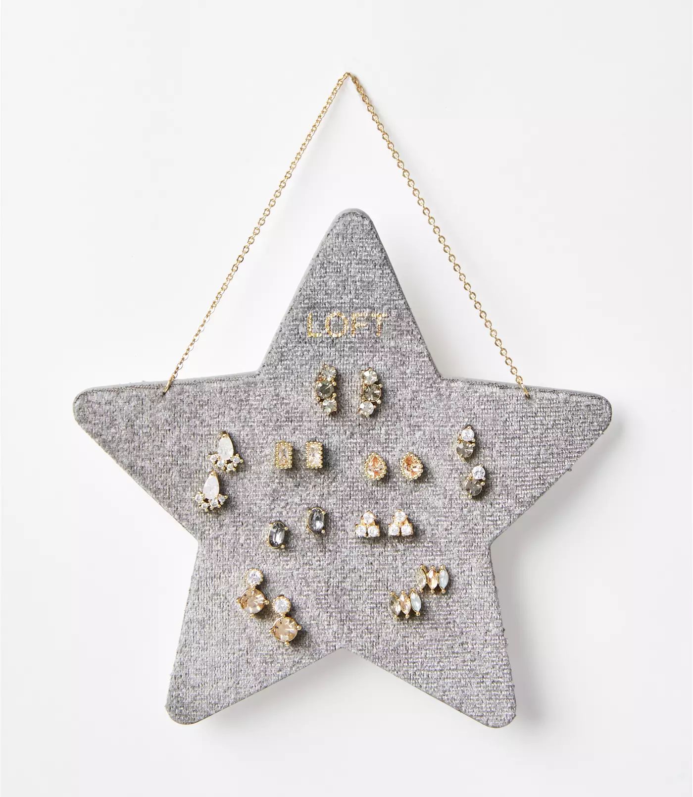 Velvet Star Ornament Stud Earring Set | LOFT | LOFT