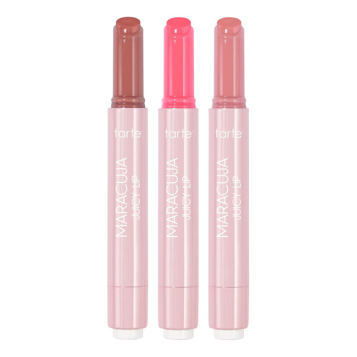 tarte Maracuja Juicy Lip Balm Summer Neutrals 3-pack | HSN