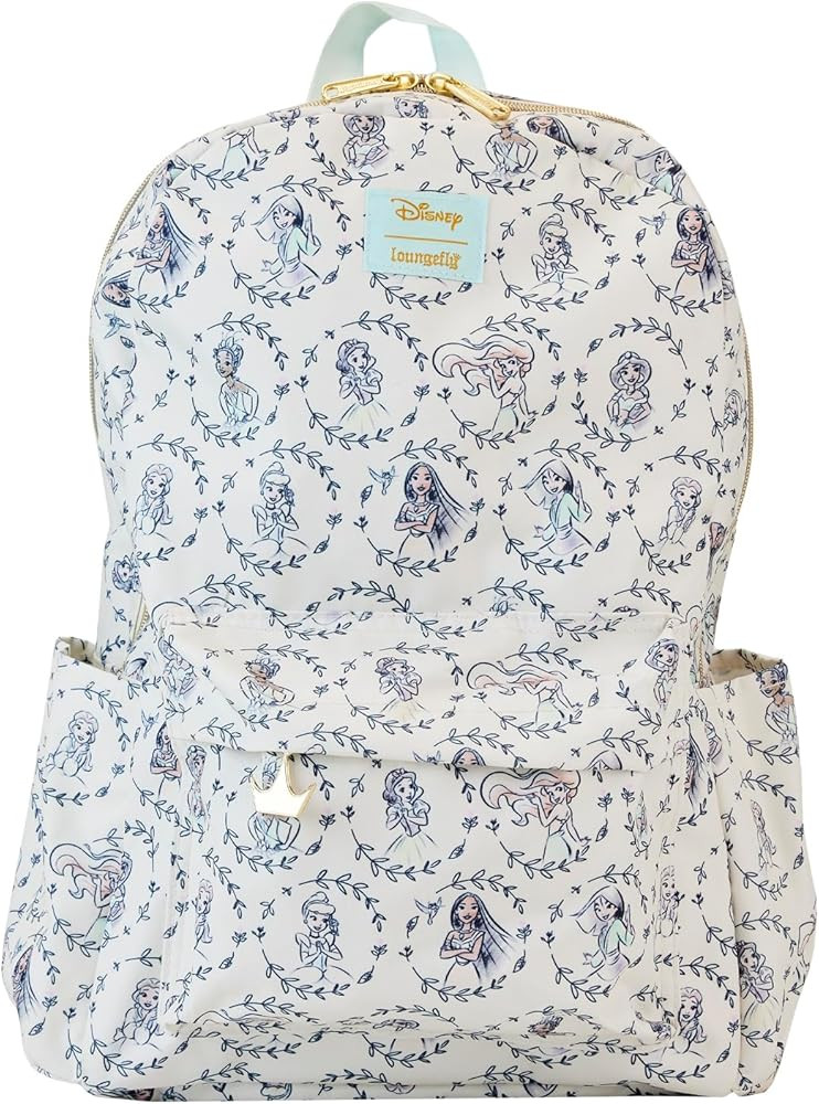 Loungefly Disney Princess AOP Nylon Backpack | Amazon (US)