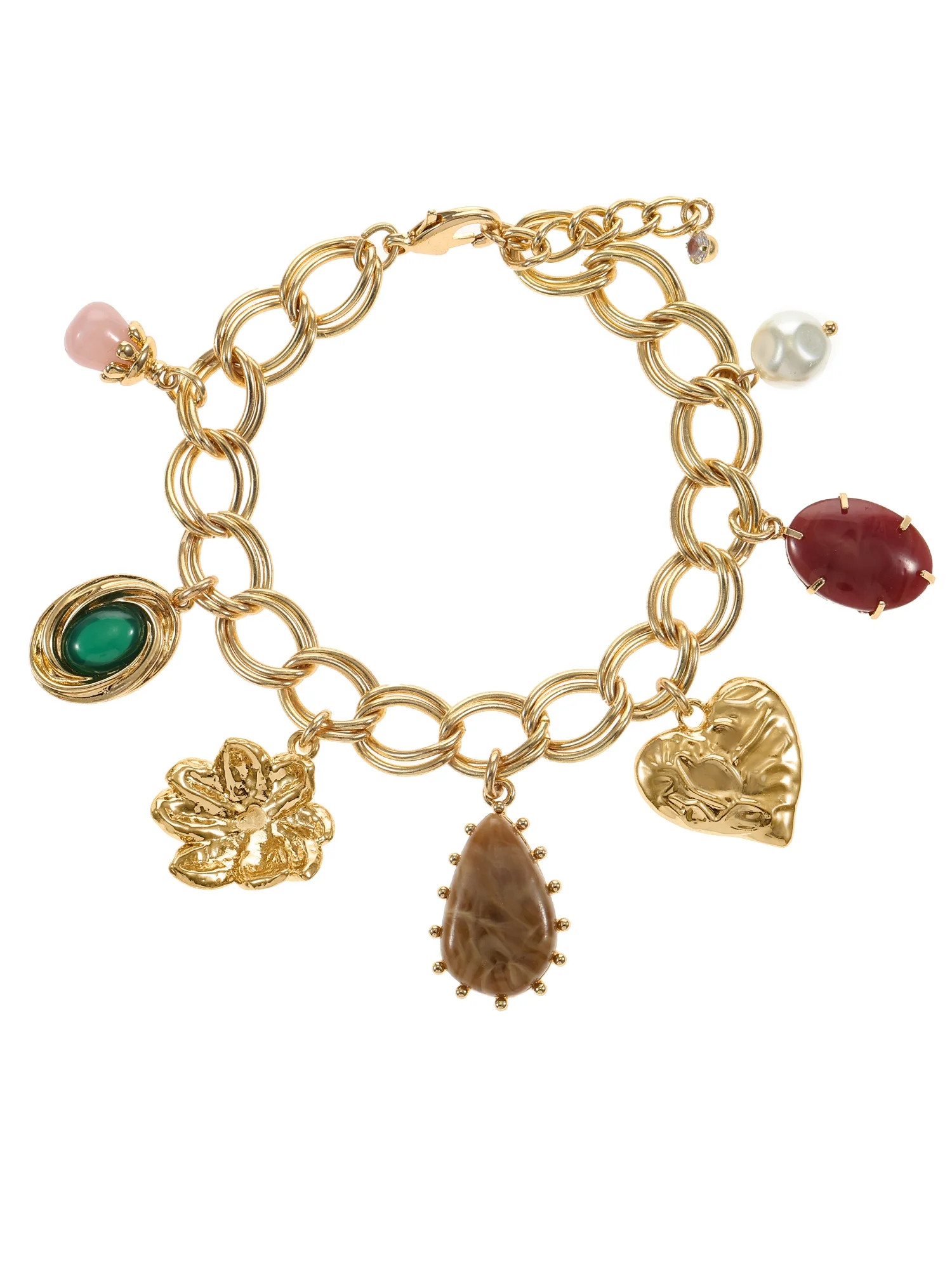 Time and Tru Multicolored Charm Bracelet, 1 Piece | Walmart (US)