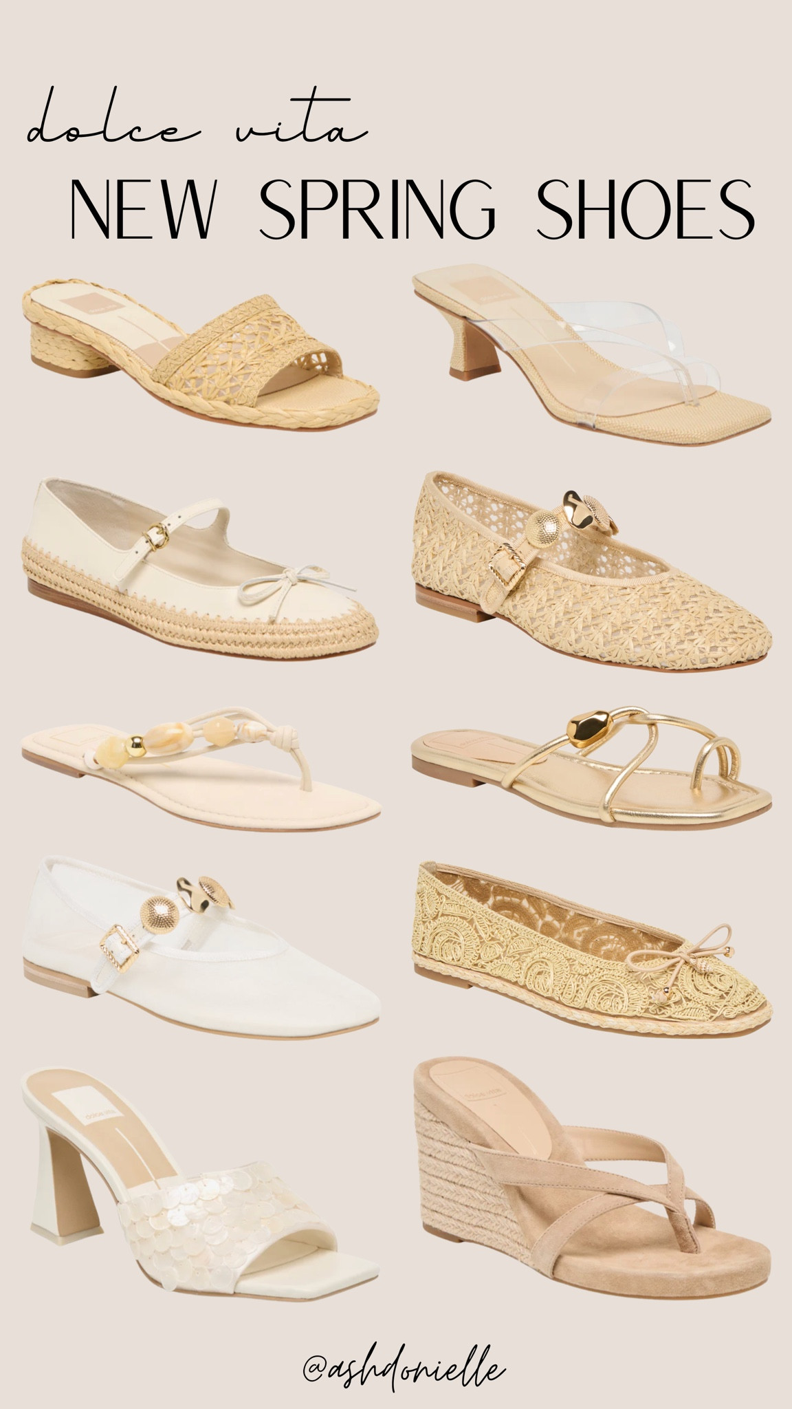 Dolce vita spring shoe arrivals

neutral everyday sneakers
woven ballet flats for spring
platform espadrille sandals
coastal chic slide sandals
lightweight running shoes pastel tones
minimalist white low top sneakers
block heel spring mules
comfy cork footbed sandals
mesh breathable slip on shoes
strappy kitten heels for brunch looks

#LTKSeasonal #LTKSaleAlert