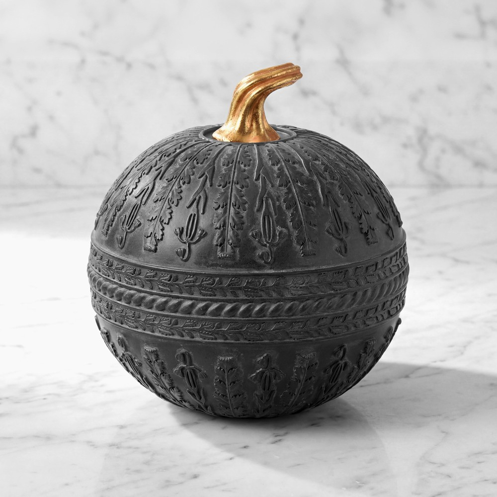 Faux Black Pumpkin | Williams-Sonoma