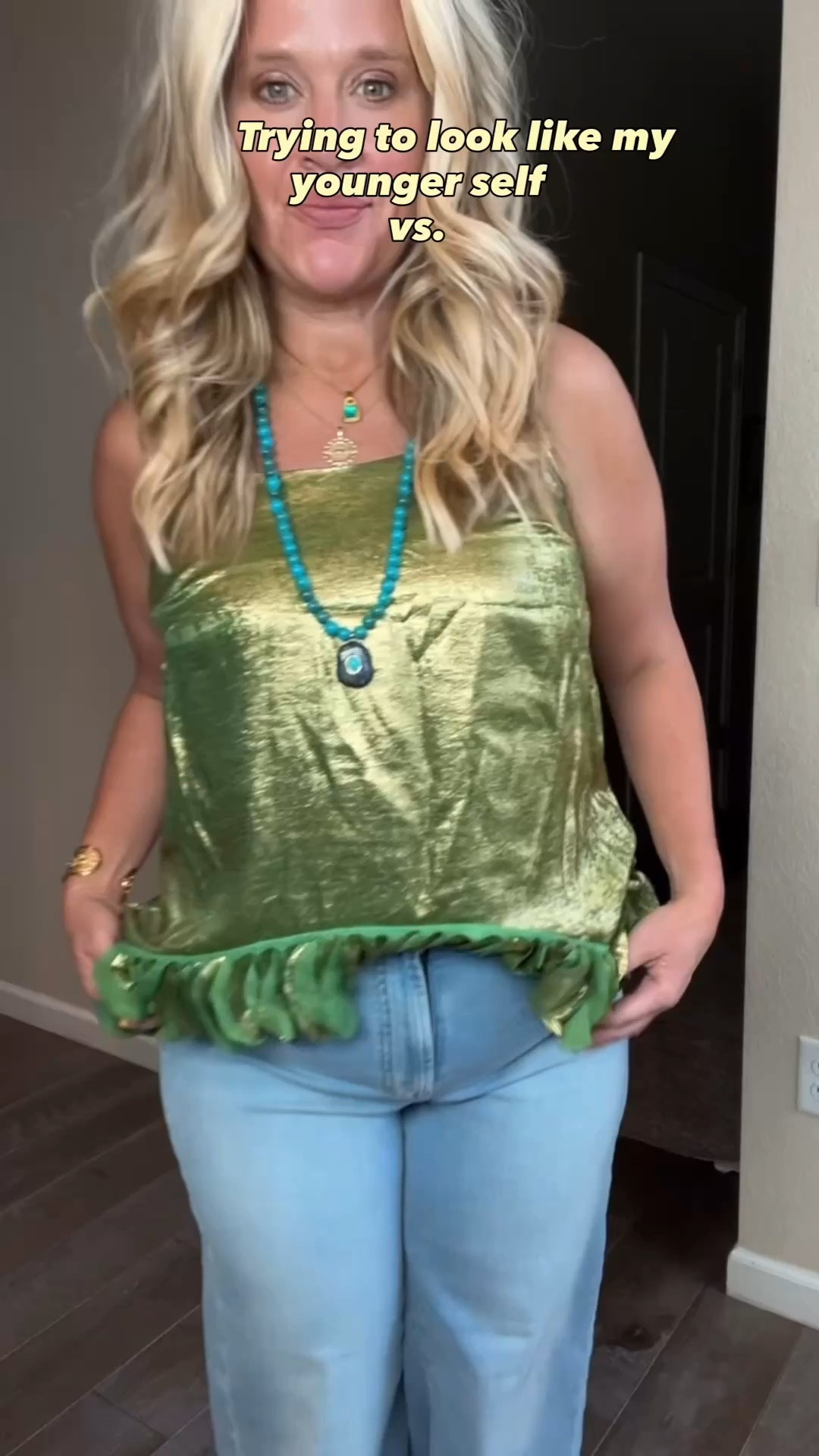 ✨Tap the bell, save and ❤️ start here over 40 fashion, midlife style, midsize fashion and luxury looks for less.  

I spent years trying to dress like the younger version of me.

But my body changed. My life changed. And eventually I realized my style was allowed to change too.

I didn’t need to go backward to feel confident again. I needed to learn how to dress the woman I am now.

That’s what Outfit Physics is really about and why I created it: lift, skim and balance so the clothes work with your body today.

Same woman. New season. Still me. 🤍

Save this for the next morning you feel like nothing in your closet feels like you anymore.

👑 Helping you look good, feel good.-Lindsey Denver   Check back daily for belly-friendly style, confidence, and Outfit Physics™.

#LTKOver40 #LTKMidsize #LTKSaleAlert