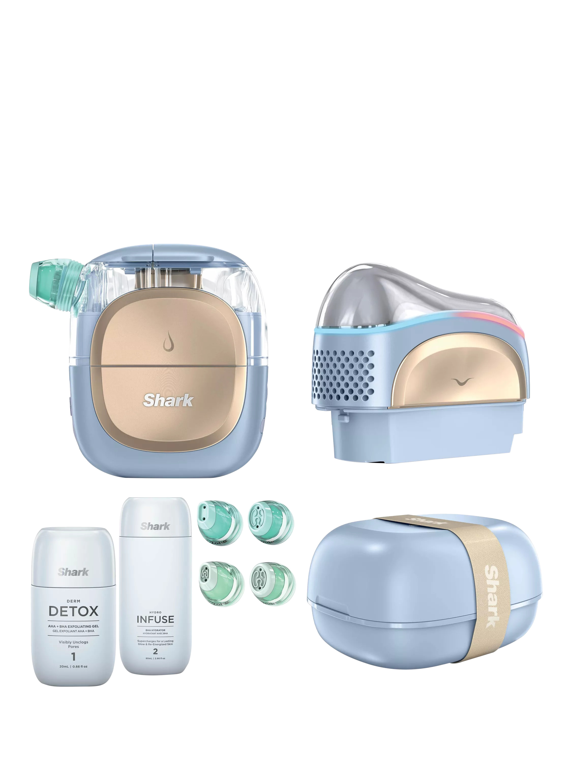 Shark FacialPro Glow Glow-Boosting At-Home Facial System | John Lewis (UK)