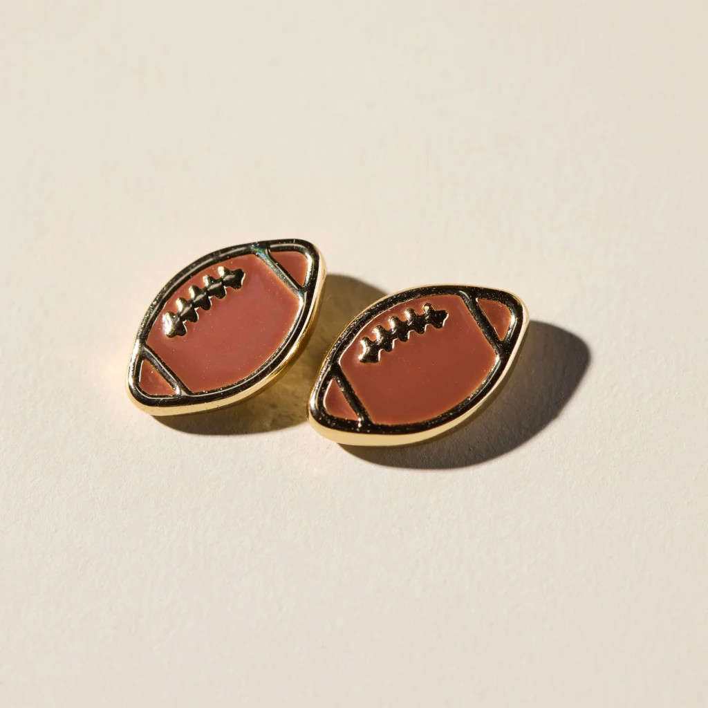 Football Studs | Nickel and Suede