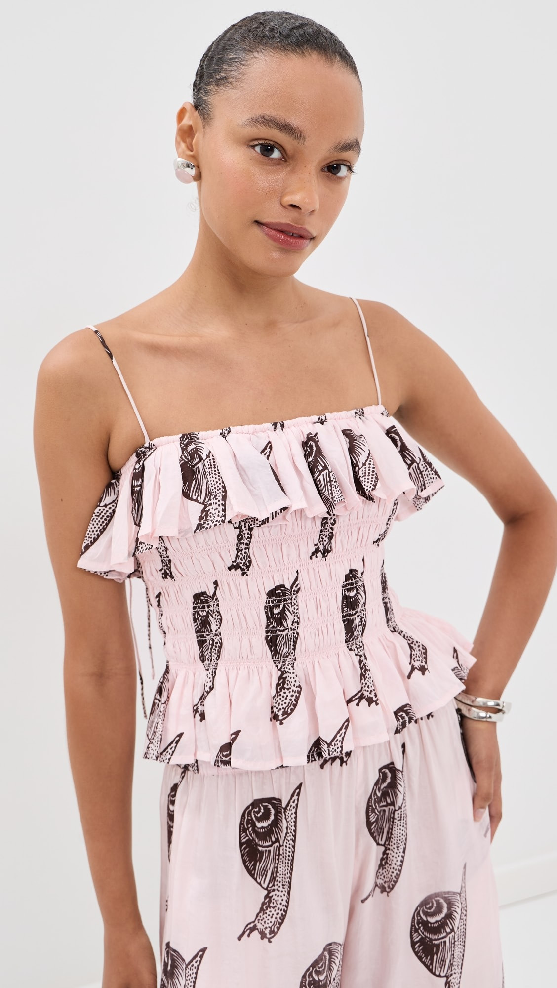 Alix of Bohemia Claire Snail Study Silk Top | Shopbop | Shopbop