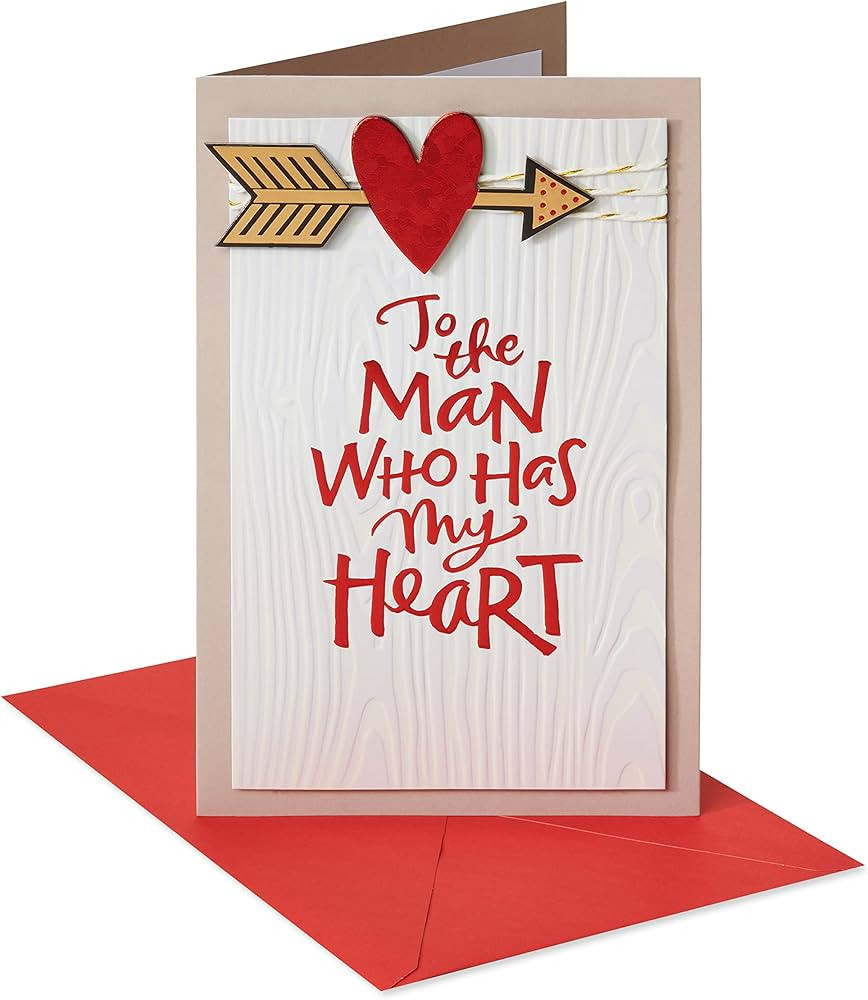American Greetings Valentines Day Card for Him (Spending Life Loving You) | Amazon (US)