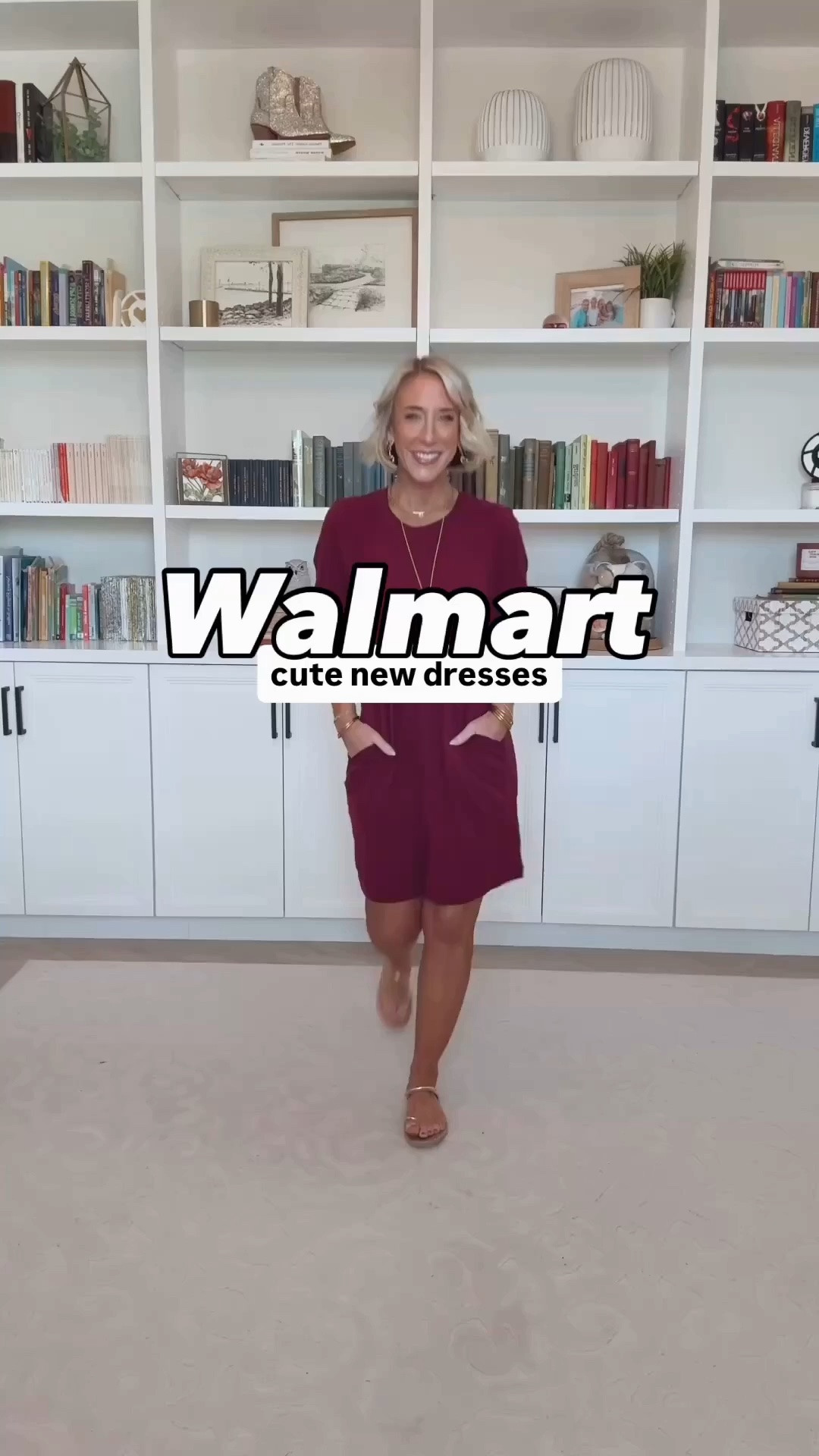 Walmart - new dresses Mini Dress w/ Short Raglan Sleeves - size XS. $14.98. 6 colors. Puff Sleeve Seamed Midi Dress - size XS. $24.98. 2 colors. Printed Square Scarf - $6.97. 6 colors. V Neck Mini Dress w/ Flutter Sleeves - size XS. $24.98. 3 colors. Buckle Tall Boots - TTS. $46.98. 2 colors. Band Collar Shirtdress w/ Long Sleeves - size XS. $22.98. 3 colors. Polo Sweater Dress w/ Long Sleeves - size XS. $34. 2 colors. Two Tone Kitten Heel Knee High Boots - TTS. $55. 4 colors.

#LTKOver40 #LTKSeasonal #LTKPetite