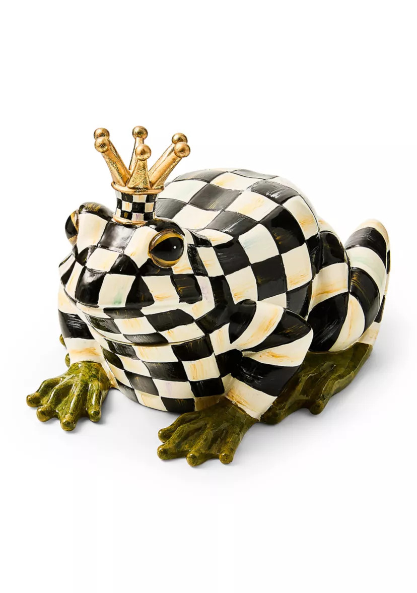 Courtly Check Frog Hide-A-Key | Belk