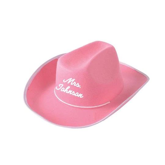 Pink Custom Cowboy Hat | Sprinkled With Pink