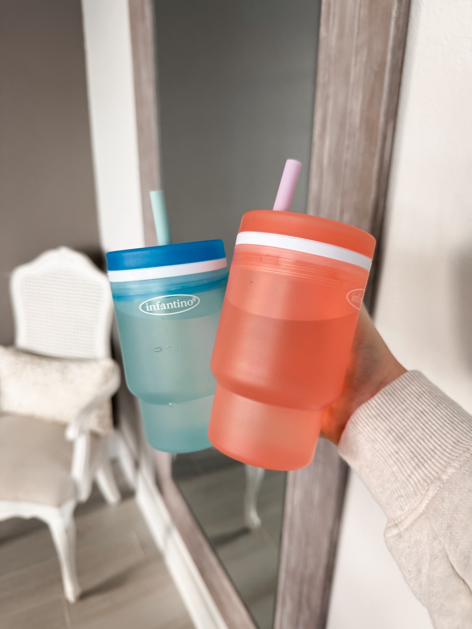 Spill-proof, toddler-approved, and actually cute 👏 these cups from Infantino have been a game changer for everyday chaos. Easy for little hands, minimal mess for mom… we love to see it 🙌

#toddlermom #momlifehacks #toddleressentials #momfavorites #amazonfinds