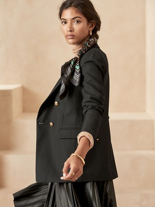 Double-Breasted Blazer | Banana Republic (US)