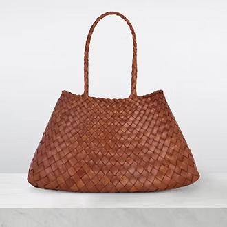Santa Croce Woven Leather Tote Bag | Brown Thomas (IE)