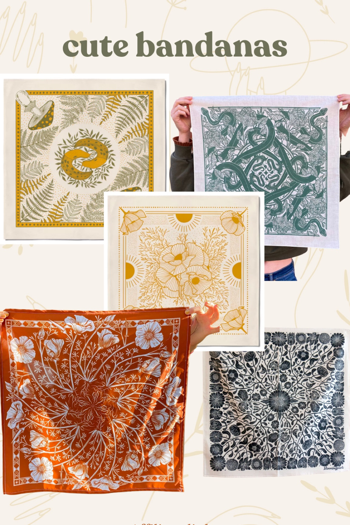 Cute boho bandanas for spring and summer 

#LTKbeauty #LTKstyletip #LTKSeasonal