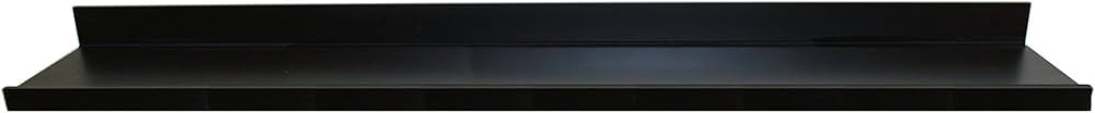 InPlace Durable Shelf with Picture Ledge - Easy to Install & Remove, Rustic Floating Shelves with... | Amazon (US)
