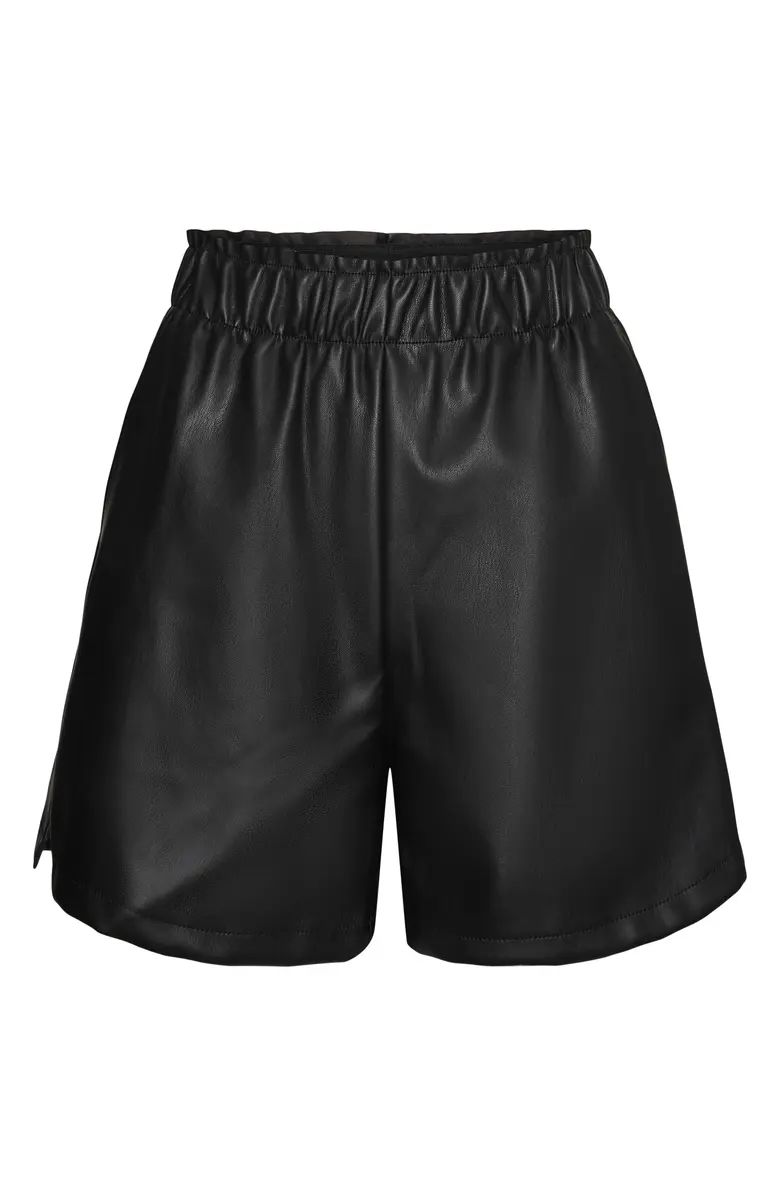 VERO MODA Viola Pull-On Faux Leather Shorts | Nordstrom | Nordstrom