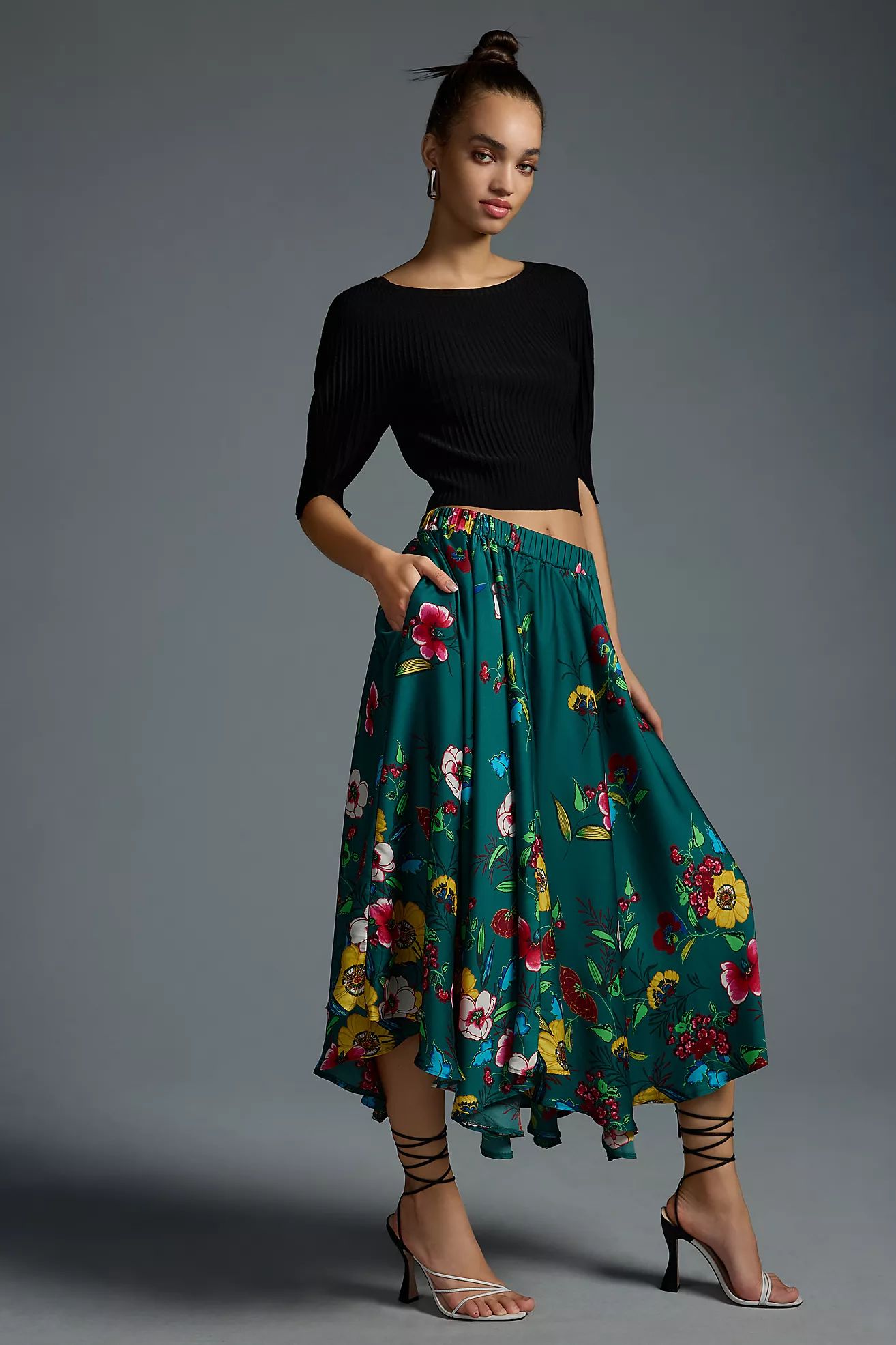 By Anthropologie Sleek A-Line Skirt | Anthropologie (US)