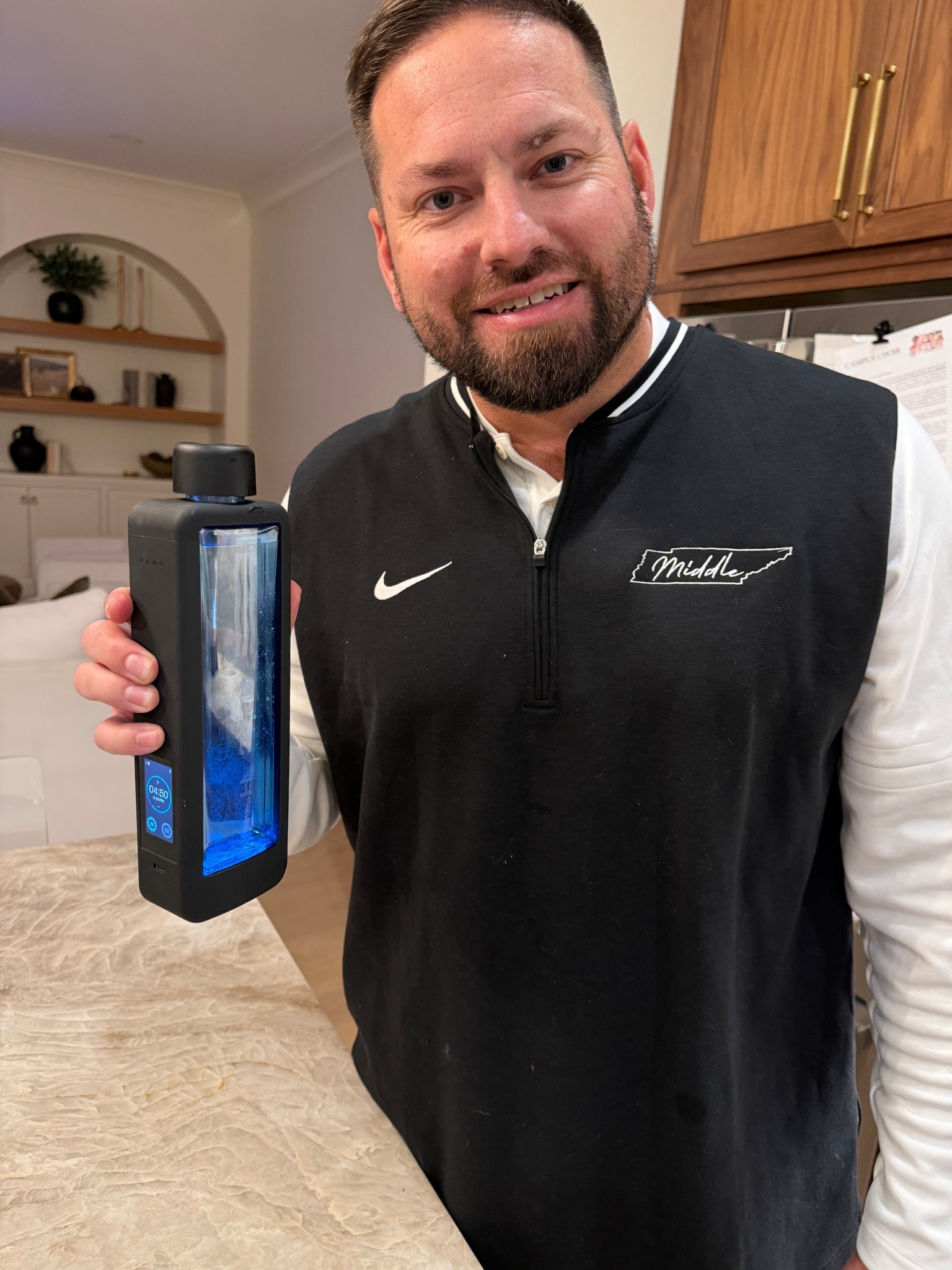 Tyler’s favorite hydrogen water bottle   Definitely worth the price. Helps with inflammation and helps to neutralize harmful free radicals  