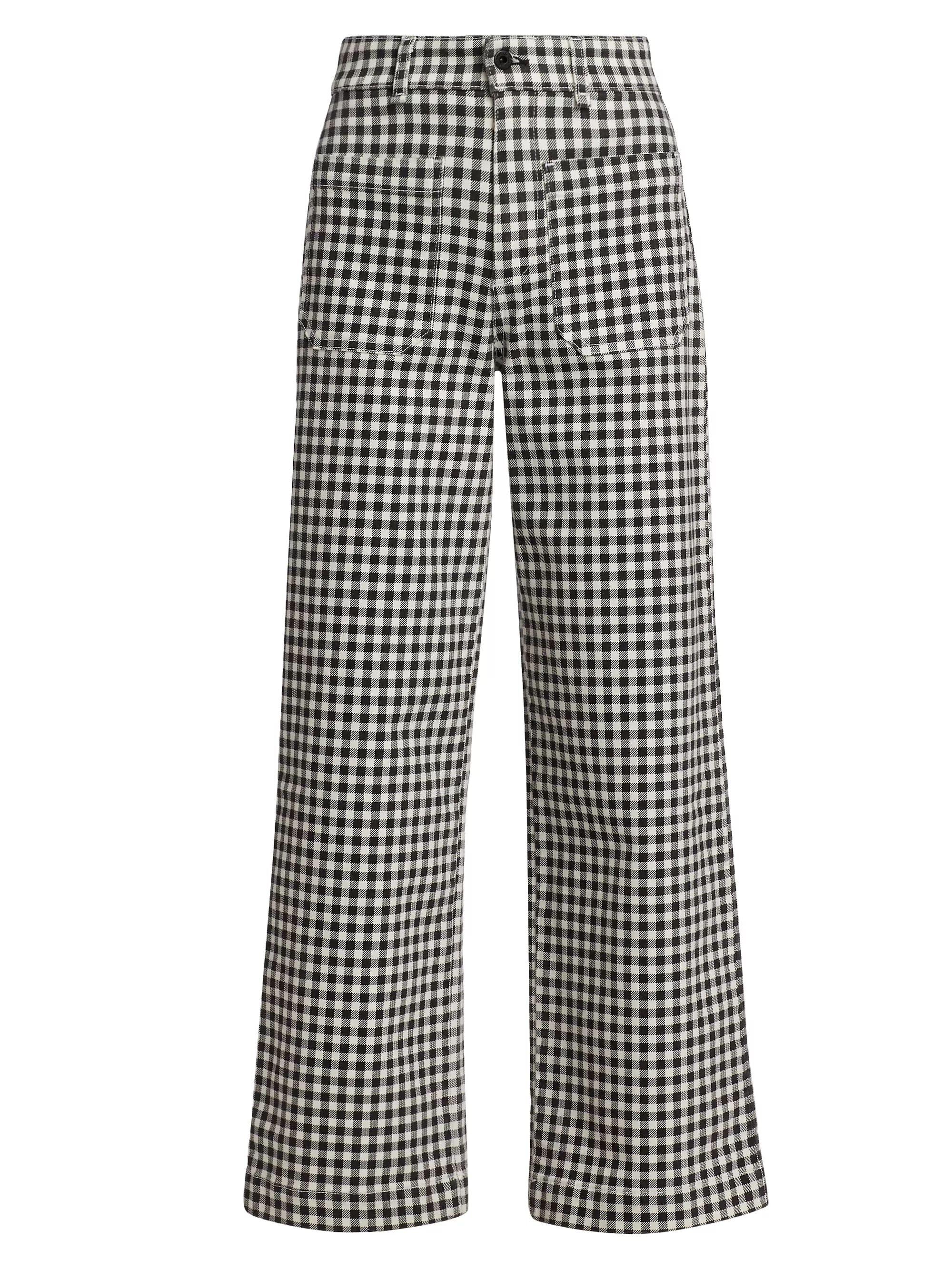 JeansStraight LegAskk NYSailor Shepherd Check Denim Pants$178.50$255
            
          Spend... | Saks Fifth Avenue