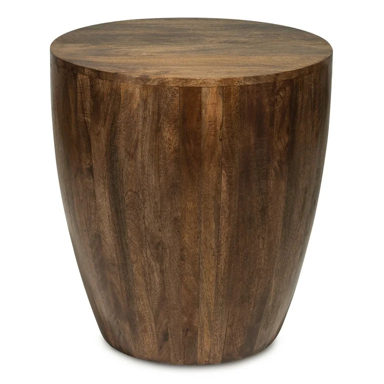 Poly & Bark Goa Side Table in Walnut - Walmart.com | Walmart (US)