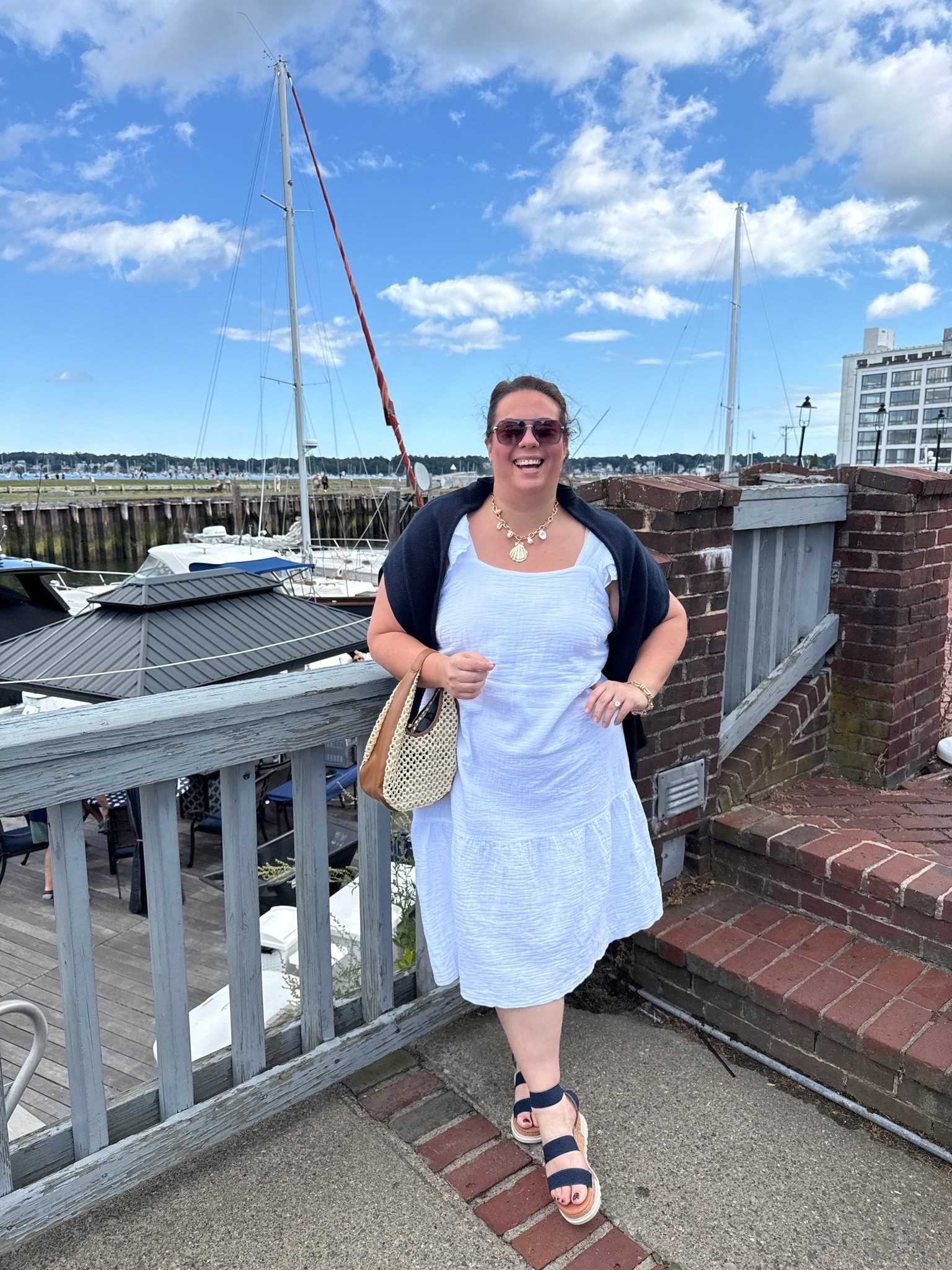Seaside bachelorette look! My plus size coastal outfit for my Bach!

#LTKPlusSize