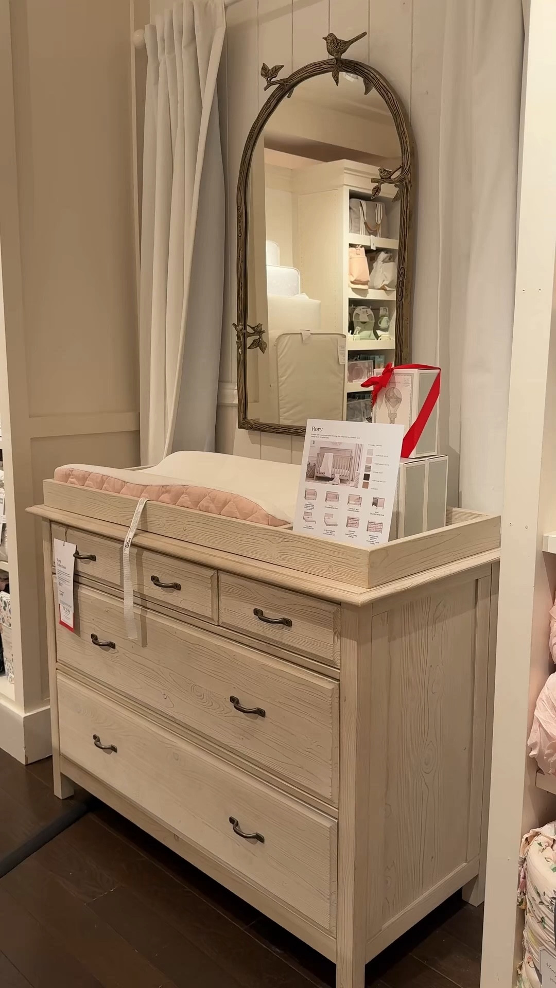 Baby room dresser on sale now! 🧸 The Rory 5-Drawer Dresser & Topper Set from Pottery Barn Kids is such a beautiful and practical nursery piece. ☺️ With five roomy drawers, it offers plenty of storage for baby clothes, blankets, and everyday essentials. 🧴 The removable topper creates a convenient changing station during the nursery years, then easily lifts off later so the dresser can grow with your child. 👶🏻 A classic, well-made piece that works beautifully in a baby room. Linked this dresser and more from the Rory collection to shop! 💫 #NurseryFurnitue #PotteryBarnKids #NurseryRoomInspo

#LTKSaleAlert #LTKHome #LTKBaby