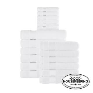 StyleWell 18-Piece HygroCotton Bath Towel Set in White AT17641_white | The Home Depot