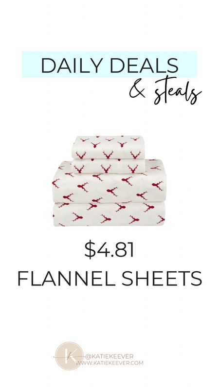 Flannel queen sheets for under $5 🤯🤯

#LTKSaleAlert #LTKHome #LTKU