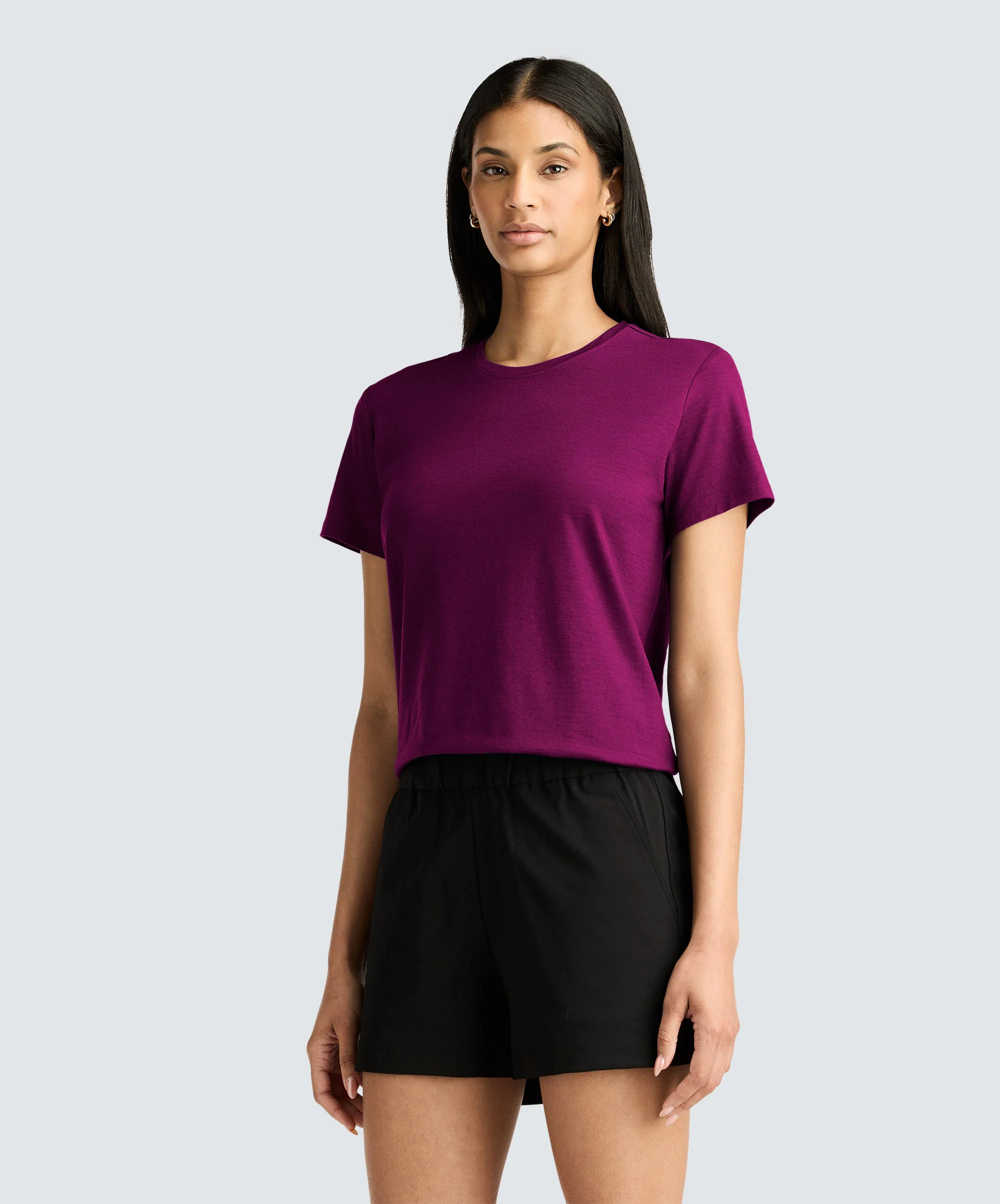 Women's Merino Crew Neck T-Shirt | Unbound Merino | Unbound Merino