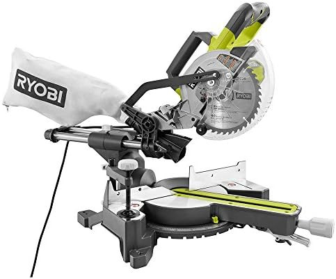 Ryobi 10 Amp 7 1/4 Sliding Mitre Saw! | Amazon (US)